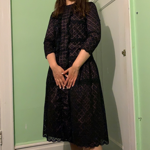 Muse Couture elegant Midi dress - Picture 2 of 12